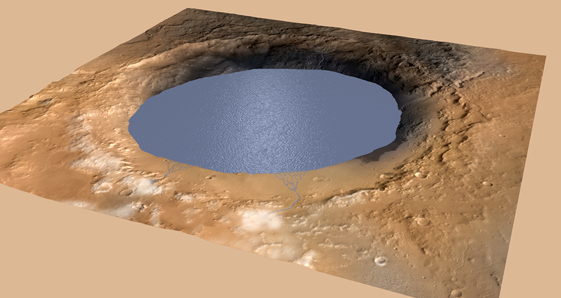 Illustration for article titled Curiosity revela que en Marte se puede formar agua durante la noche